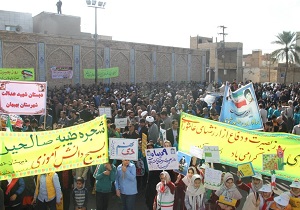 راهپیمایی با شکوه ۹ دی در بهبهان برگزار شد