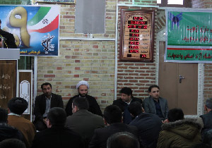 برگزاری مراسم بزرگداشت حماسه نهم دی ماه + تصاویر