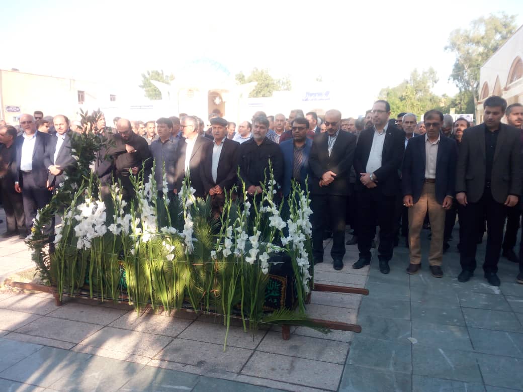 پیکر شاعر و نویسنده بوشهری به خاک سپرده شد