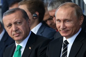 پیام تبریک سال نوی پوتین به اردوغان