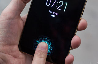 تکنولوژی تشخیص اثر انگشت از روی LCD در Galaxy S10 جدید