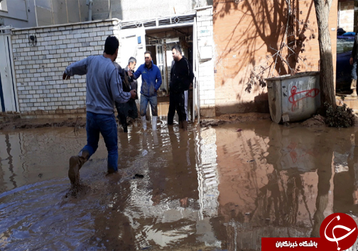 سیل در خرم آباد به روایت تصویر