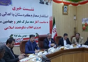 بهره‌برداری از ۴۶۴ پروژه به مناسبت دهه فجر دراستان کردستان