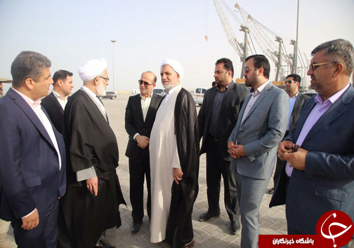 دادستان کل کشور از تجهیزات و توسعه بندر شهید بهشتی چابهار بازدید کرد دادستان کل کشور از تجهیزات و توسعه بندر شهید بهشتی چابهار بازدید کرد