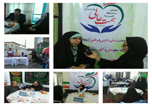 کاروان جهادی سلامت همت عالی در روستای سمسکنده ساری