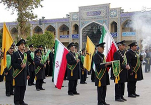 جشن ۴۰ سالگی انقلاب اسلامی در حرم شاهچراغ (ع)