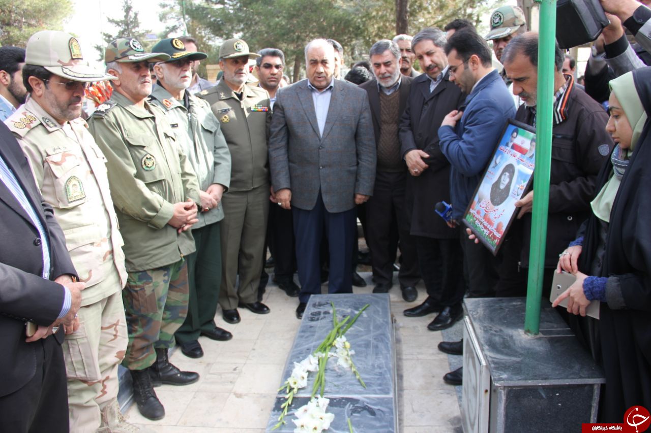 برگزاری مراسم گلباران و غبارروبی مزار شهدا