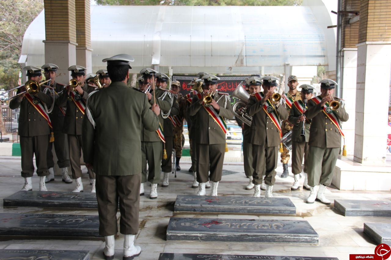 برگزاری مراسم گلباران و غبارروبی مزار شهدا