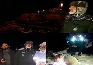 بازدید فرمانده ارشد نیروی زمینی سپاه جنوب غرب کشور از مناطق سیل زده خوزستان