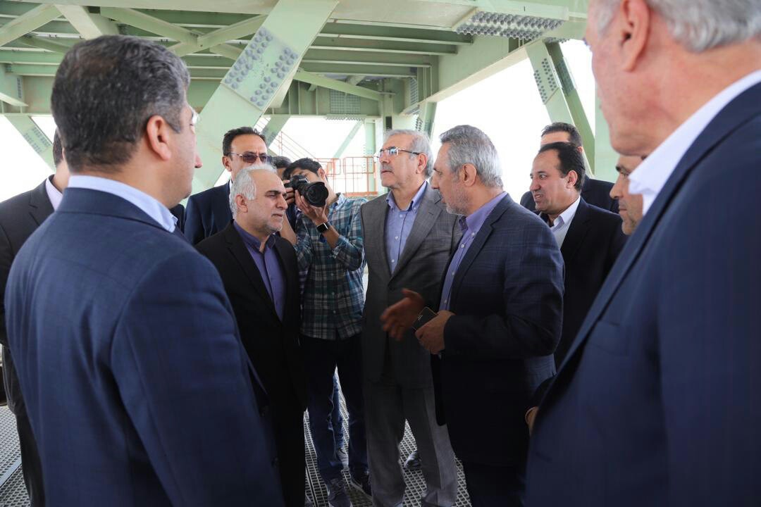 ️بازدید وزیر اقتصاد و دارایی از کارخانه در حال احداث فولاد مکران چابهار