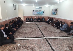 دیدار مسئولان حمیدیه با امام جمعه شهرستان