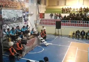 برگزاری جشن دهه فجر در دامغان + فیلم