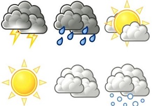 آسمان قم ابری است