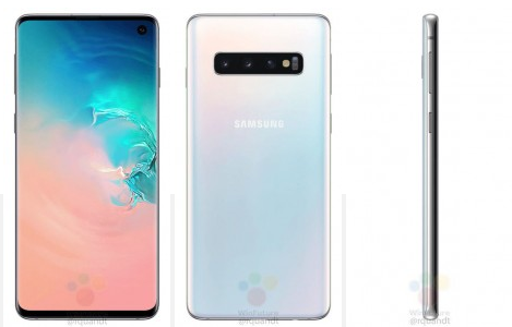 رندرها و اطلاعات رسمی گلکسی S10 و +S10 منتشر شدند +تصویر