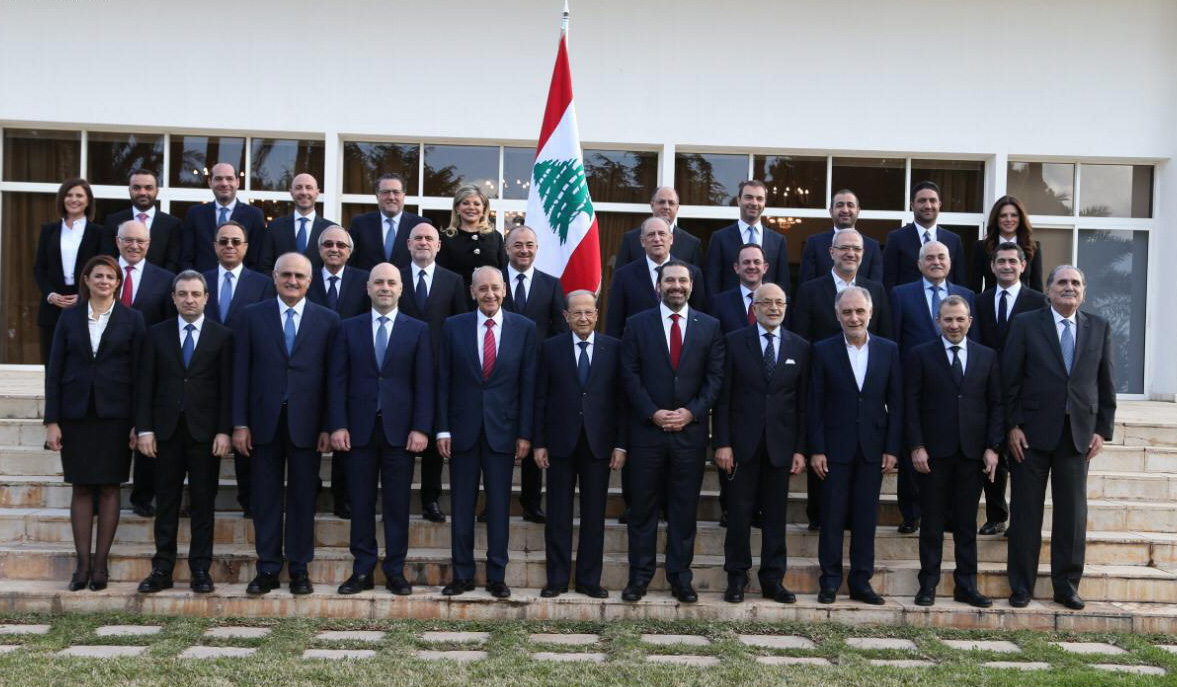 اولین عکس از دولت جدید لبنان با چهار وزیر زن + عکس