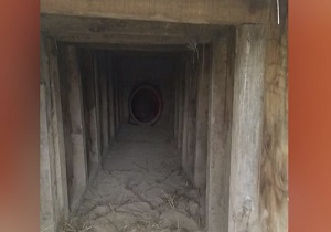 کشف تونل ۱۸ متری در مرز آمریکا با مکزیک