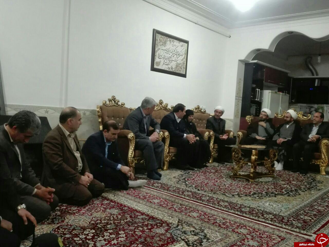 دیدار نماینده، ولی فقیه در استان ایلام با خانواده های شهدای چوار