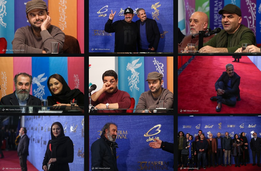 بازدید سرزده و احتیاط آمیز رئیس سازمان سینمایی از سینمای رسانه/ ژست&zwnj;های جالب رضویان و مهمانِ ویژه&zwnj;اش مقابل دوربین!