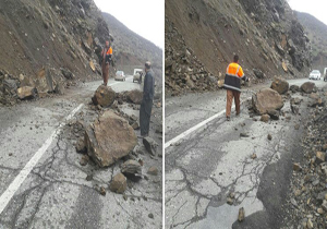 محور منطقه پوزک شهرستان نیکشهر بازگشایی شد