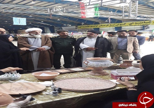 انعکاس ظرفیت&lrm;های صنایع دستی ماهشهر در نمایشگاه 