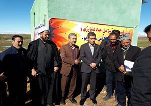 بهره برداری از دو طرح کشاورزی در شهرستان قزوین