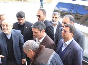 رئیس سازمان انرژی اتمی کشور وارد اراک شد