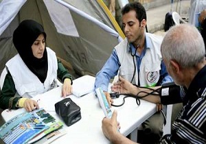 ویزیت رایگان ۷۳۵ نفر در تیم‌های درمان اضطراری در بیرجند