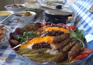 جشنواره غذا‌های سنتی درشهر گوگ تپه مهاباد