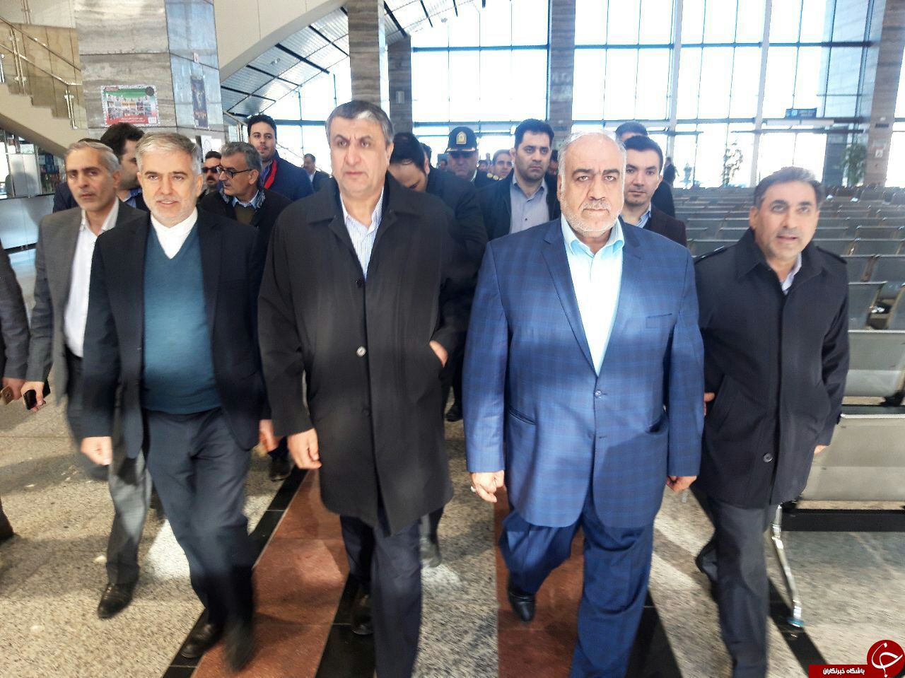 بازدید وزیر راه و شهرسازی از راه آهن کرمانشاه