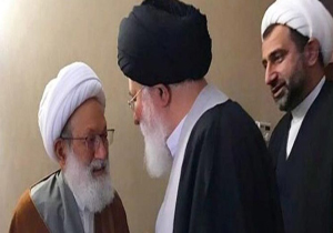 دیدار امام جمعه مشهد با شیخ عیسی قاسم