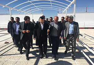 بازدید معاون وزیر ورزش و جوانان از مجموعه سوارکاری در حال ساخت لپویی بخش زرقان