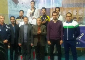 درخشش تکواندوکار شاهرودی در مسابقات کارگران کشور