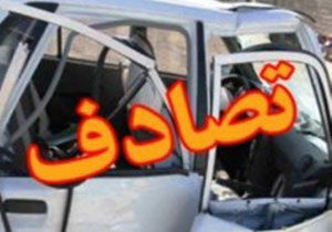 دو کشته و پنج زخمی در تصادف کمربندی ترشکان - مهاباد