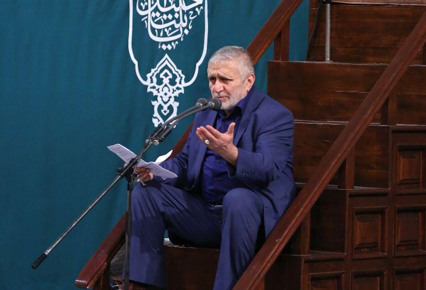 مداحی حاج منصور ارضی در حسینیه امام خمینی(ره)+فیلم