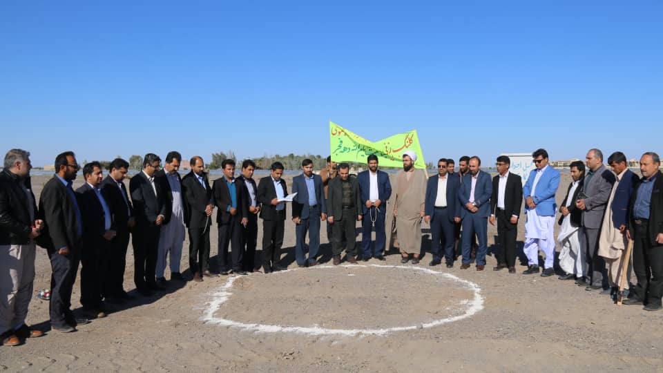 کلنگ احداث ساختمان دادگاه عمومی زهکلوت به زمین زده شد