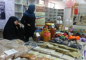 نمایشگاه دستاورد‌های زنان سرپرست خانواده در قزوین