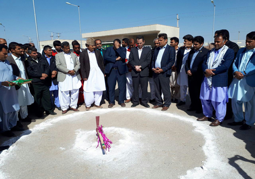 کلنگ زنی فاز اول بیمارستان ۶۴تخت خوابی دلگان