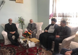 دیدار استاندار قزوین با خانواده شهیدان حاجی سیاری