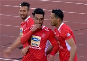 گل دوم پرسپولیس به پدیده مورخ ۱۷ بهمن ۹۷ + فیلم