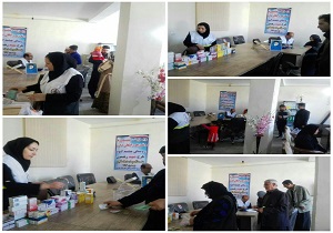 ویزیت پزشک، توزیع رایگان دارو و مشاوره در روستای چشمه کبود