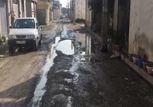 گلایه از اوضاع نامناسب کوچه‌ در بابل + فیلم