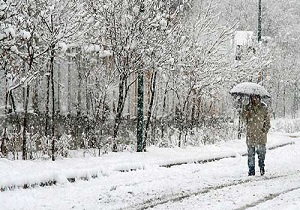 بارش برف و باران از عصر امروز استان کردستان را فرا می‌گیرد