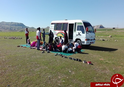 جشن کودکانه&zwnj;های انقلاب کانون پرروش فکری در حیات آباد هارکله برگزار شد