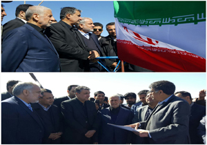 افتتاح خط انتقال آب از چاه نیمه به شهر جدید رامشار با حضور وزیر راه و شهرسازی