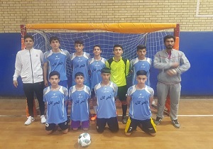 درخشش دانش آموزان فوتسالیست در مسابقات قطب یک خوزستان