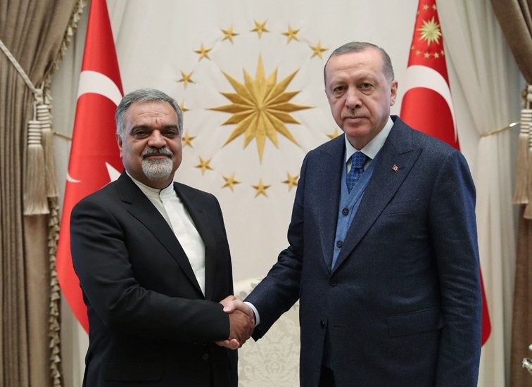 سفیر جدید ایران در آنکارا استوارنامه خود را به رئیس&zwnj;جمهور ترکیه تقدیم کرد