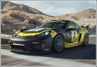 زمان معرفی پورشه کی&zwnj;من 718 GT4 مشخص شد +تصاویر