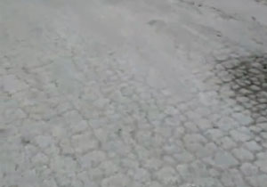گلایه ساکنان منطقه گلستان از وضعیت خیابان + فیلم