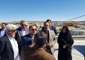 بازدید هیئت اقتصادی از محل احداث منطقه اقتصادی میرجاوه