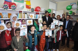 کتابخانه سیار هیدج افتتاح شد